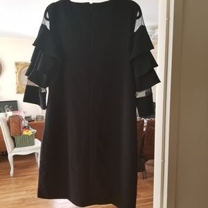 Black knee length  dress